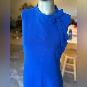 Maggy London Blue Sleeveless Dress